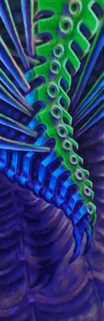 Art Galleries - Rod Graybill - Biomech acrylic painting